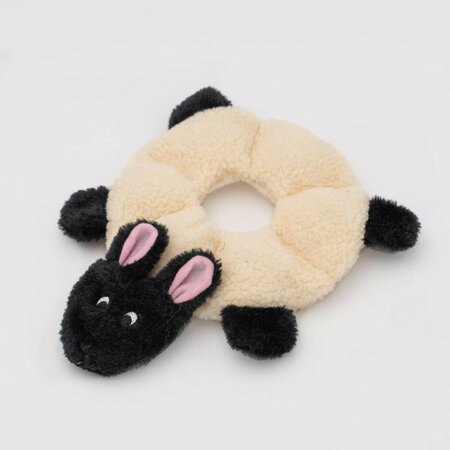 ZIPPYPAWS Loopy Sheep Dog Toy - Medium 818786019983